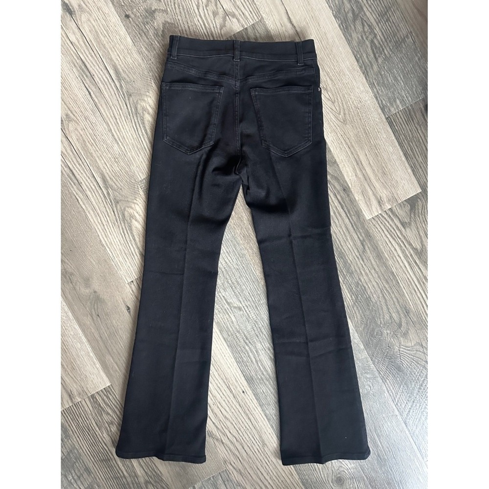 Madewell NWT The Vintage Flare Jeans black frost denim women's size 27 - Picture 8 of 9